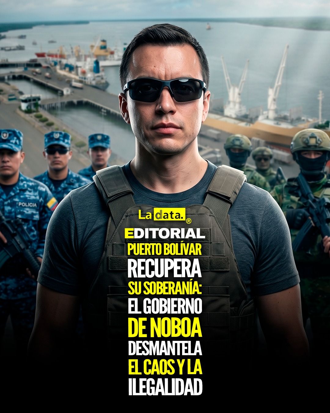 @ladataec   #ladata #TendenciaPolítica #DanielNoboa #Seguridad