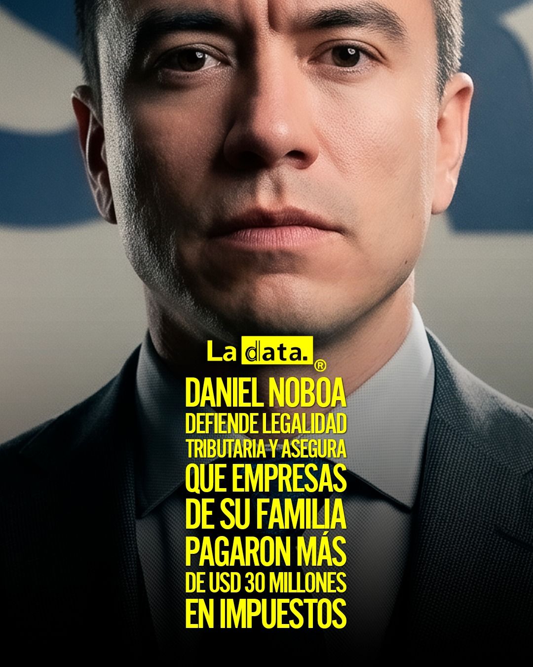 Daniel Noboa defiende legalidad tributaria y asegura que empresas de su familia pagaron más de USD 30 millones en impuestos