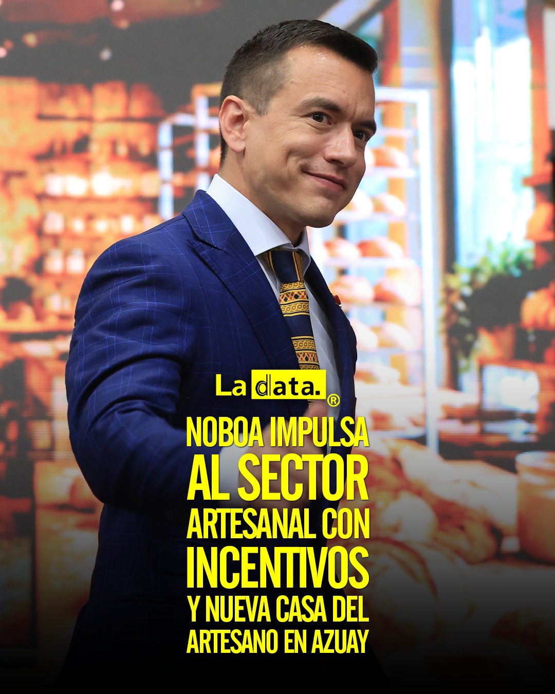 @ladataec👈 #LaData #TendenciaPolítica #DanielNoboa #Azuay