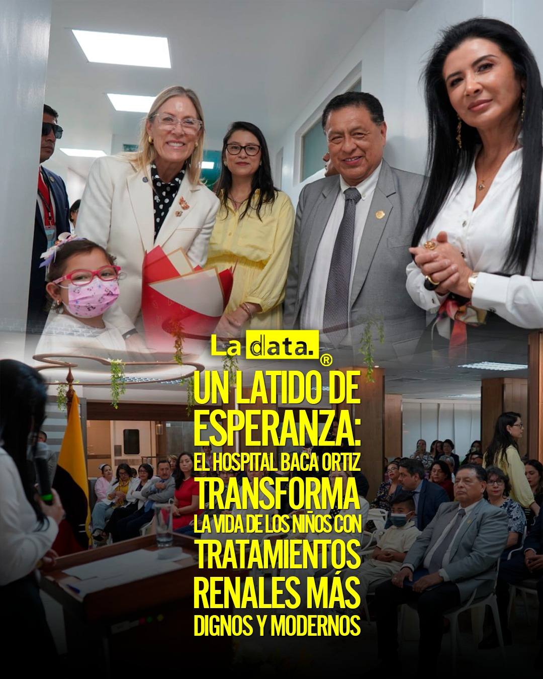 Un latido de esperanza: El Hospital Baca Ortiz transforma la vida de los niños con tratamientos renales más dignos y modernos.