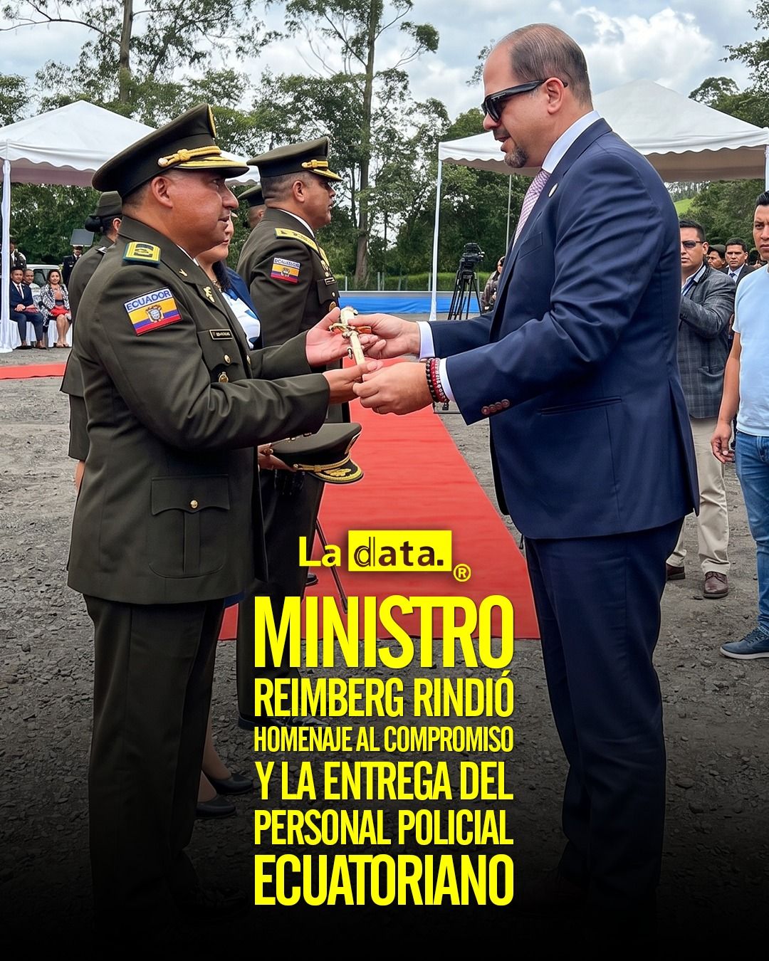 @ladataec  #ladata #TendenciaPolítica #MinistroReimberg #PolicíaNacional