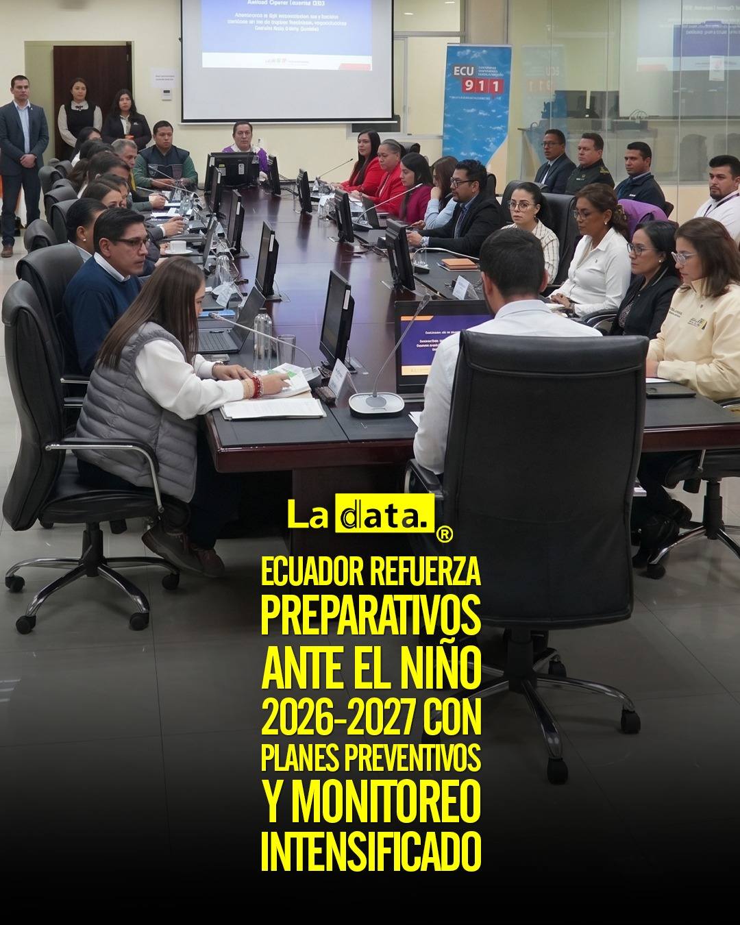 @ladataec👈 #LaData #TendenciaPolítica #ElNiño #COE