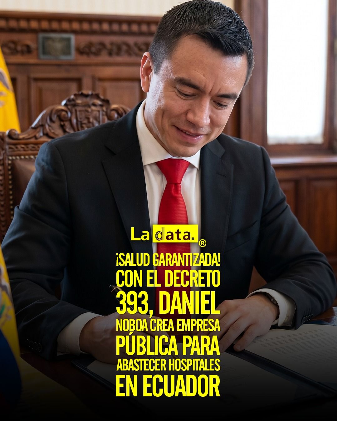 @ladataec👈 #ladata #TendenciaPolítica  #SaludEcuador #Decreto393