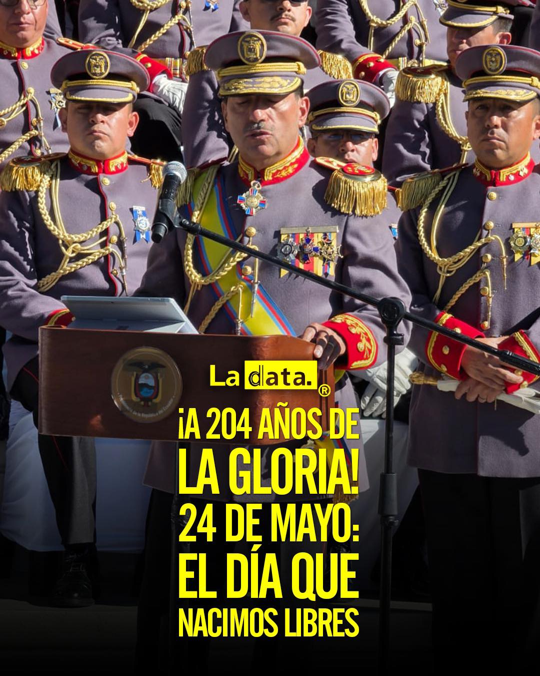 La Data #ladata #TendenciaPolítica #24demayo #Ecuador