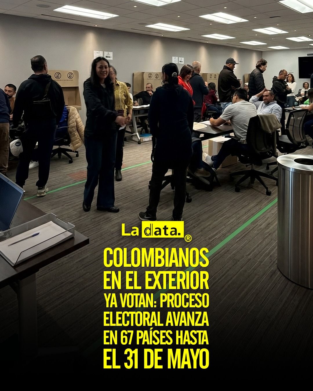 @ladataec #ladata #TendenciaPolítica #Colombia #VotoExterior #Migración