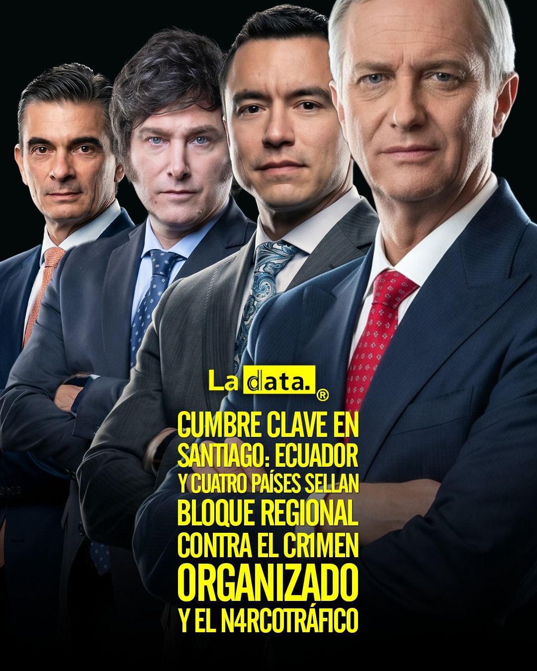 @ladataec  #ladata #TendenciaPolítica #SeguridadRegional #CumbreSantiago