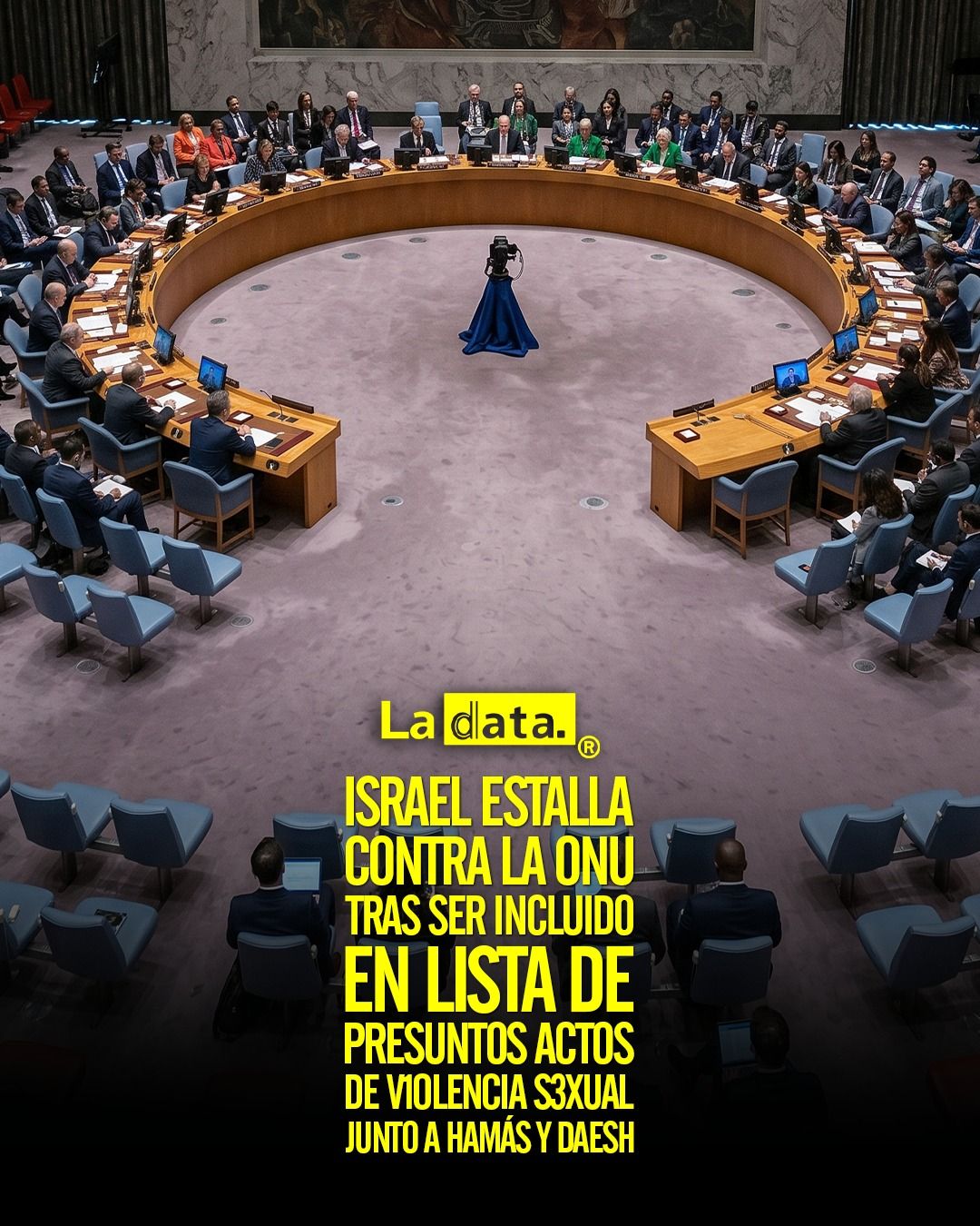 @ladataec #ladata #TendenciaPolítica #Israel #ONU