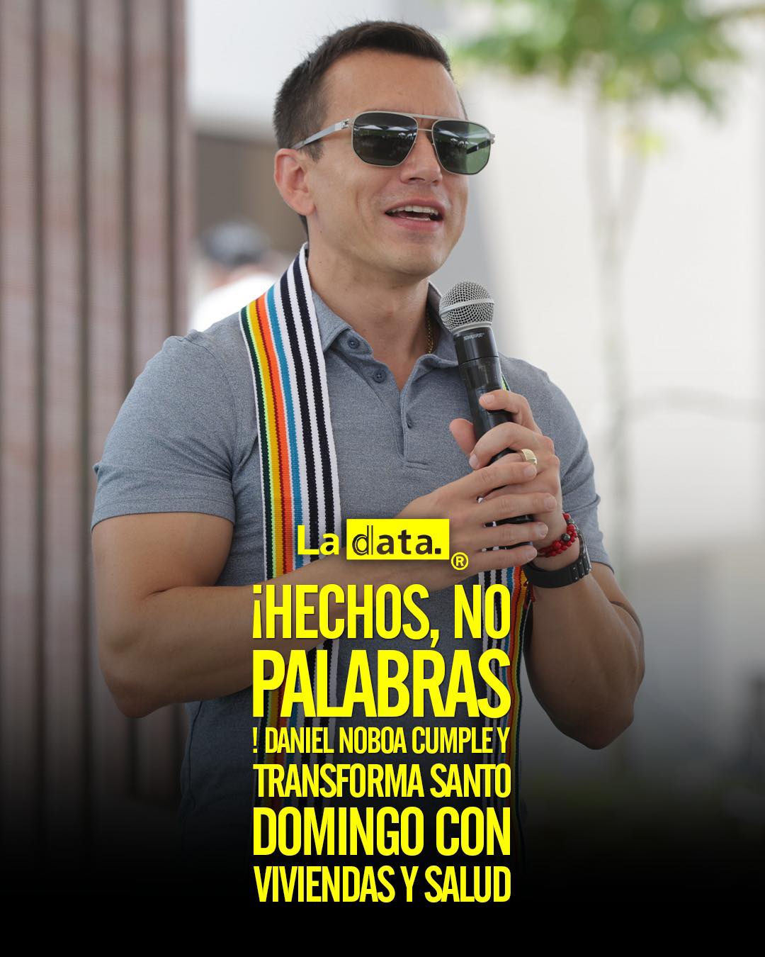 ¡Hechos, no palabras ! Daniel Noboa cumple y transforma Santo Domingo con viviendas y salud