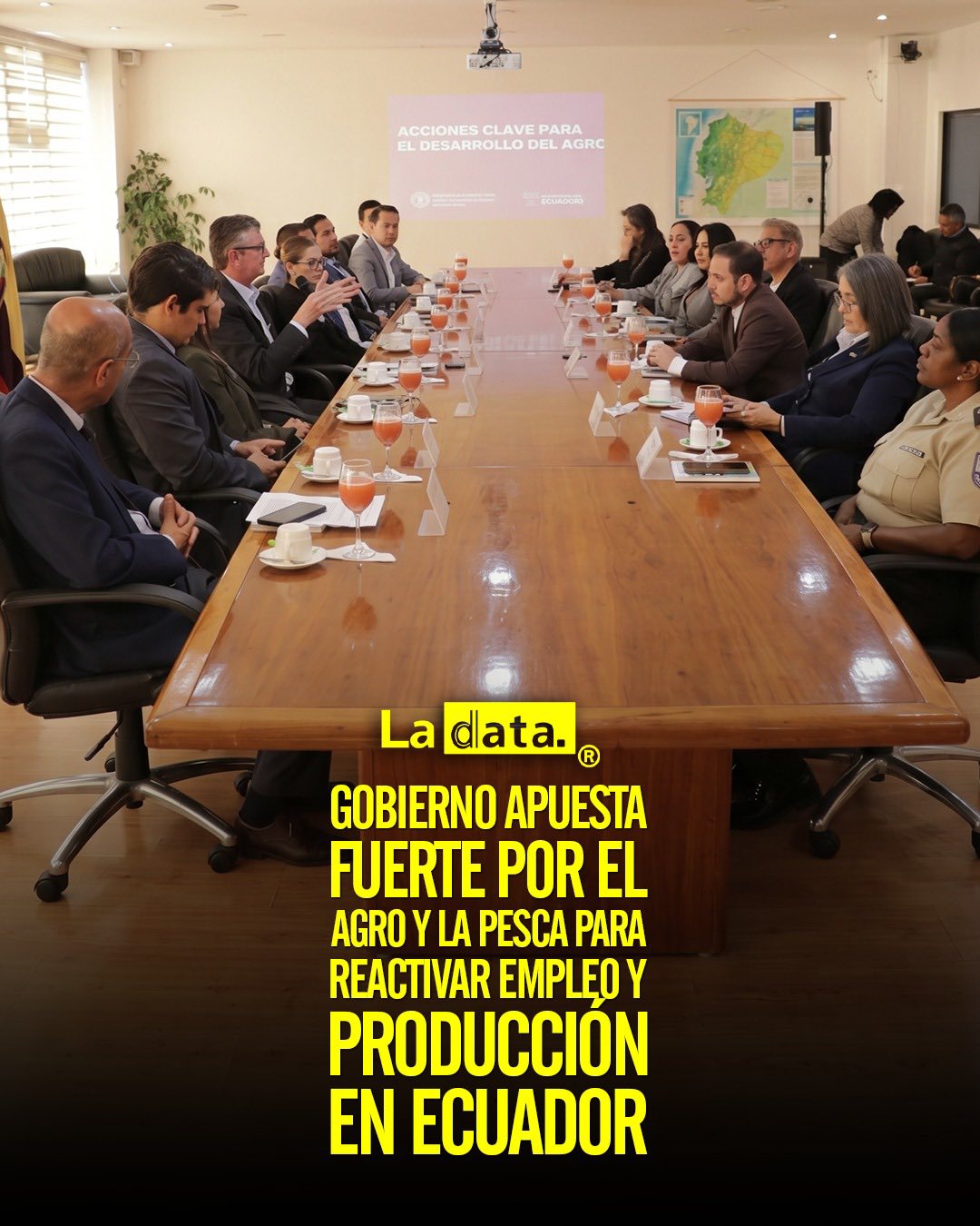 @ladataec👈 #ladata #TendenciaPolítica #Agro #Pesca
