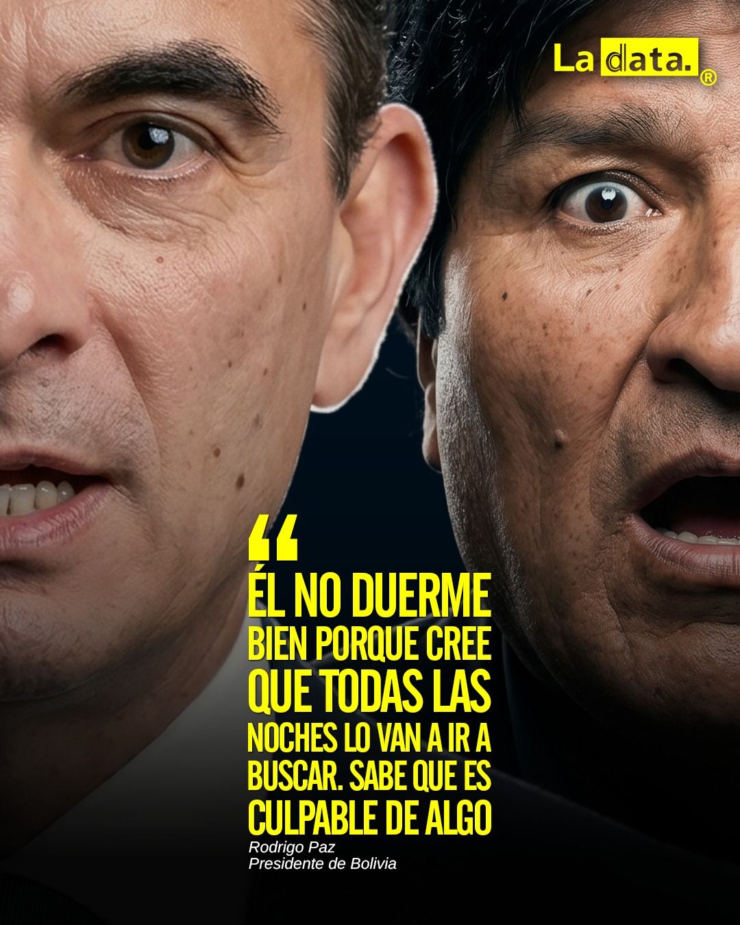 @ladataec👈 #ladata #TendenciaPolítica #EvoMorales #RodrigoPaz
