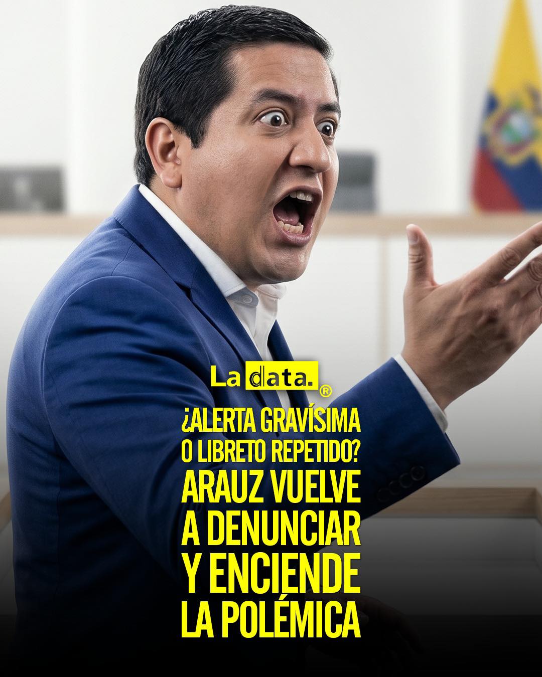 @ladataec #ladata #TendenciaPolítica #AndresArauz #Correismo