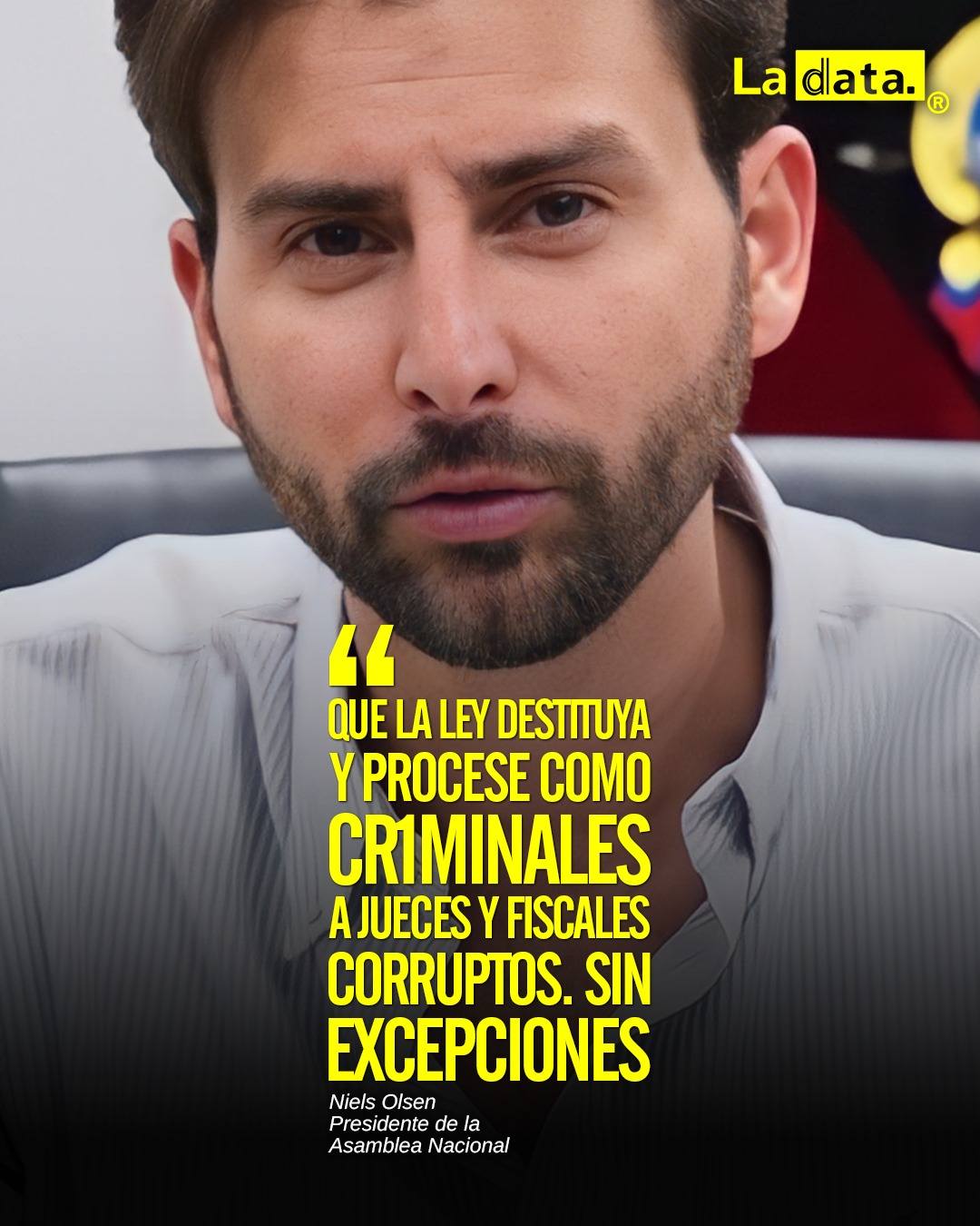 @ladataec #LaData #TendenciaPolítica #NielsOlsen #AsambleaNacional
