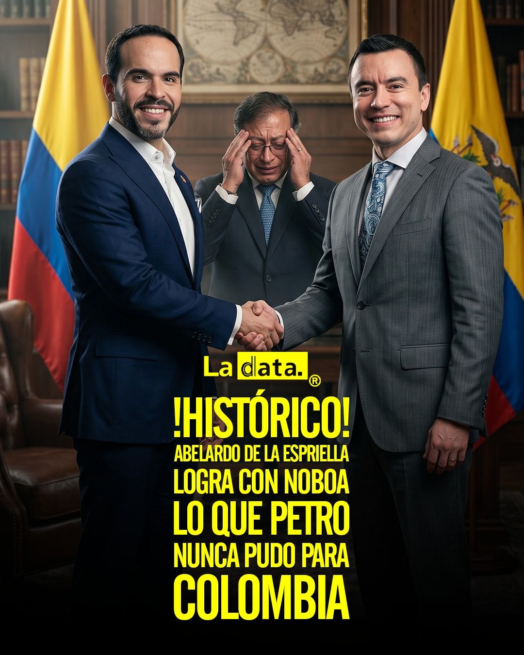 @ladataec #LaData #TendenciaPolitica #DeLaEspriella #DanielNoboa
