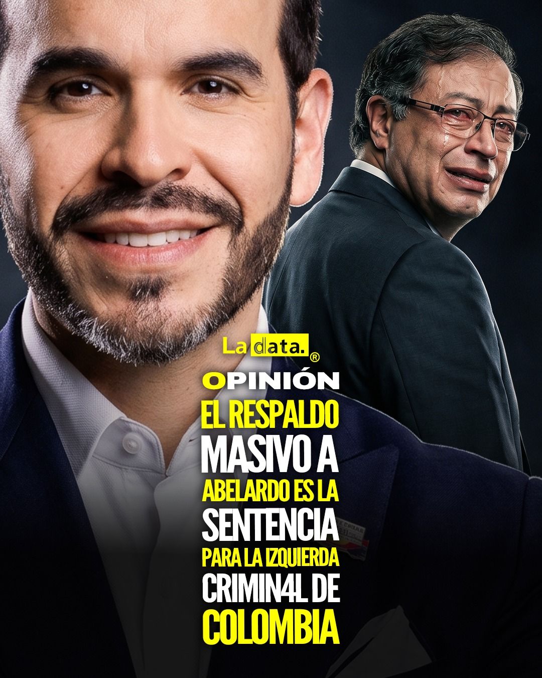 @ladataec 👈  #ladata #TendenciaPolítica #PaolaCabezas #GustavoPetro