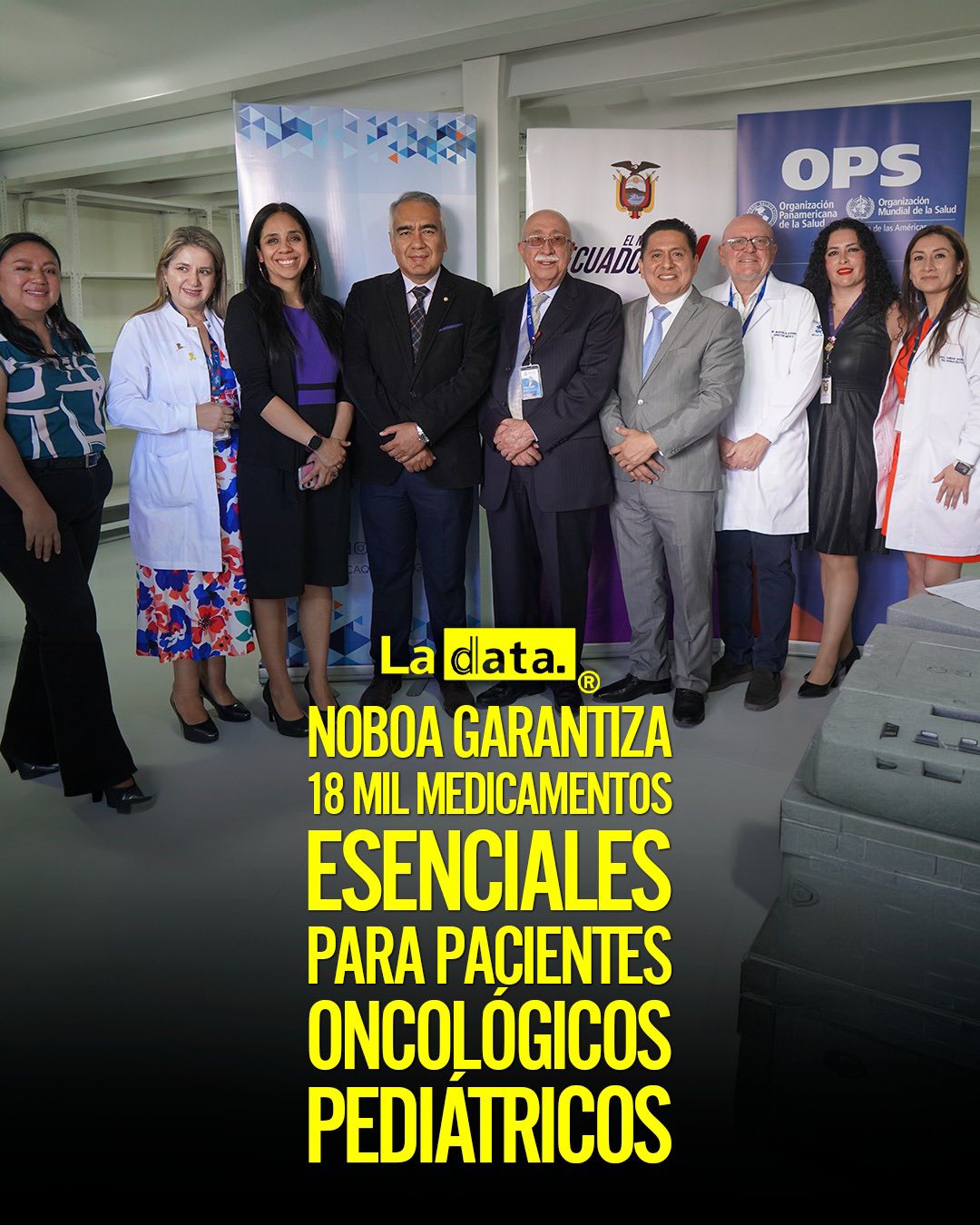 @ladataec 👈 #ladata #TendenciaPolítica #DanielNoboa #SOLCA