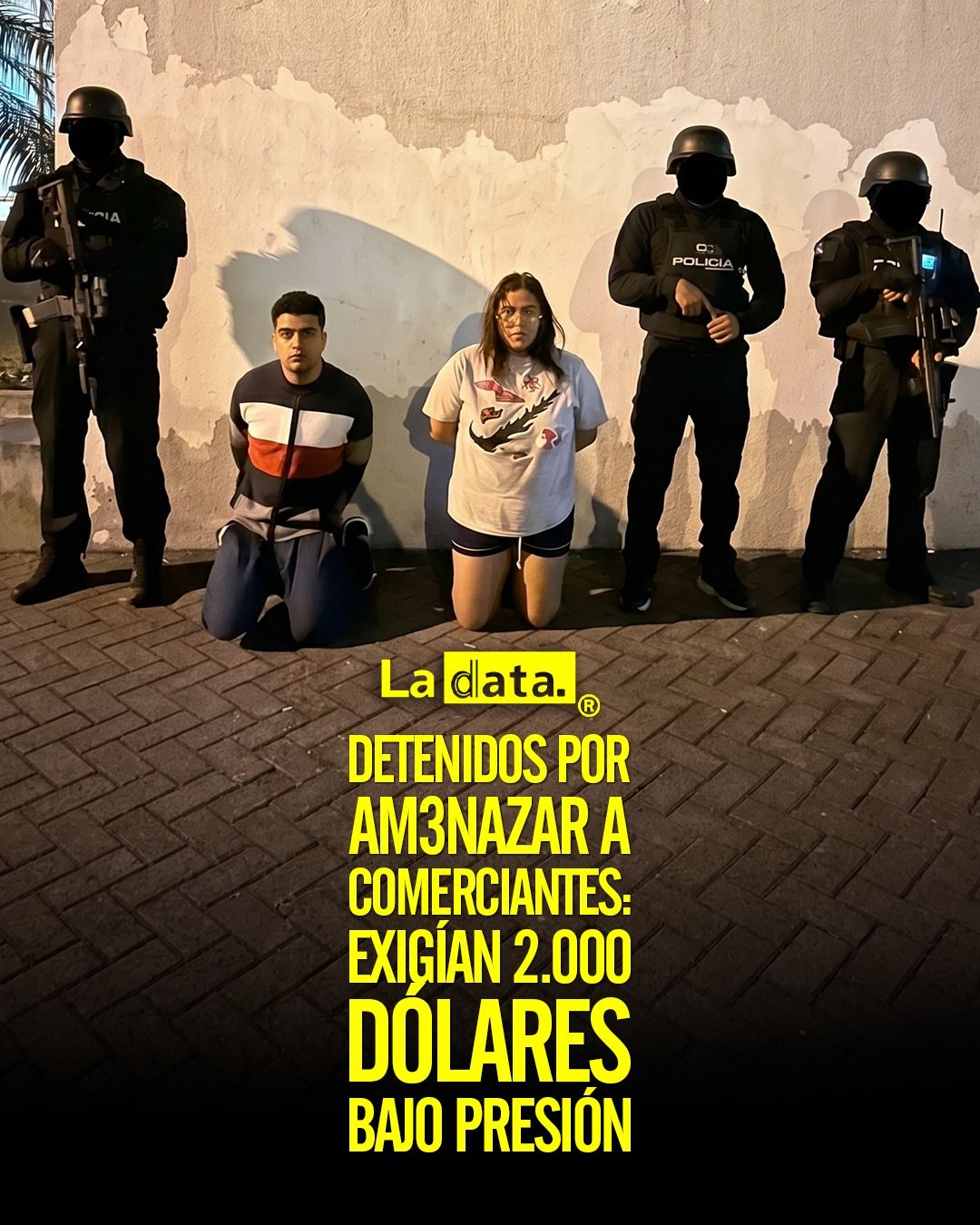 @ladataec 👈  #ladata #TendenciaPolítica #PolicíaNacional #Guayaquil