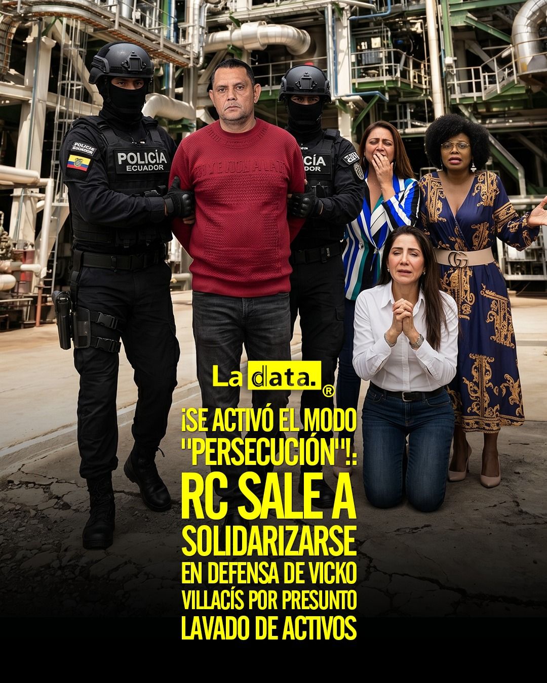@ladataec👈 #ladata #TendenciaPolítica #RevoluciónCiudadana #VickoVillacís