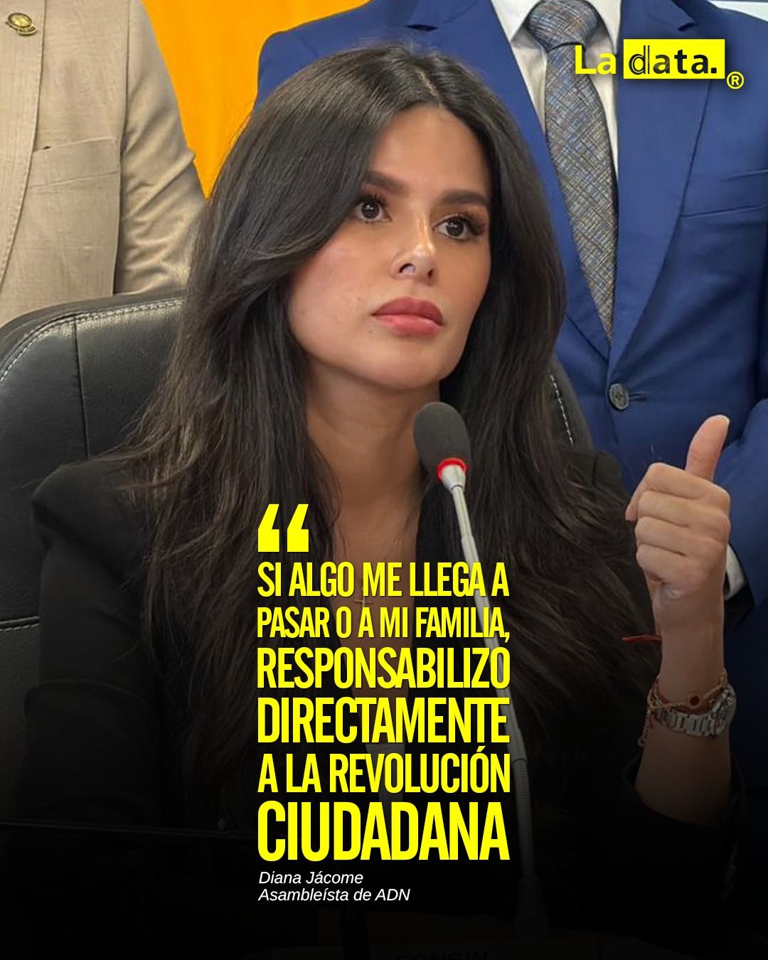 @ladataec #ladata #TendenciaPolítica #RevoluciónCiudadana #DianaJácome