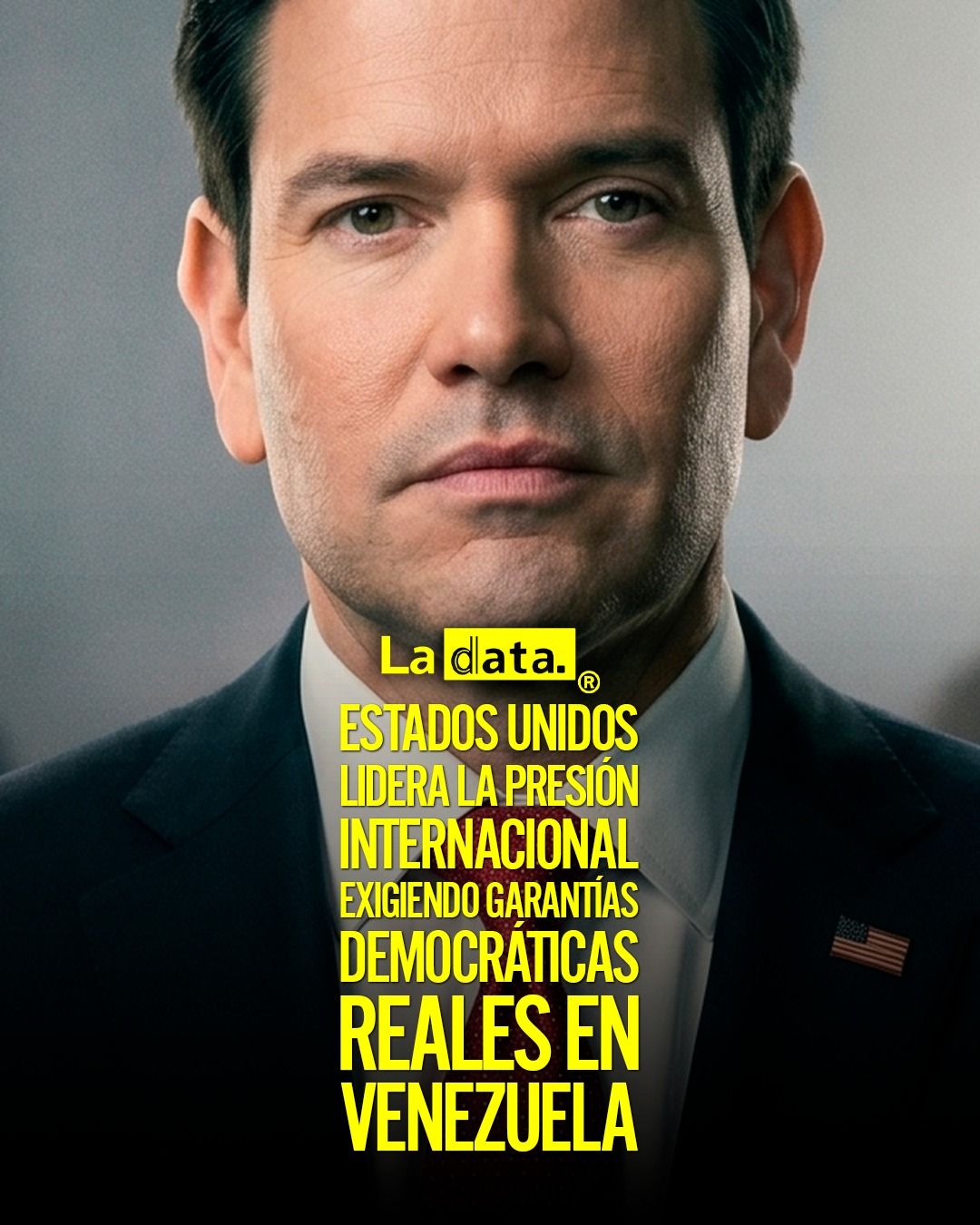 Estados Unidos lidera la presión internacional exigiendo garantías democráticas reales en Venezuela.