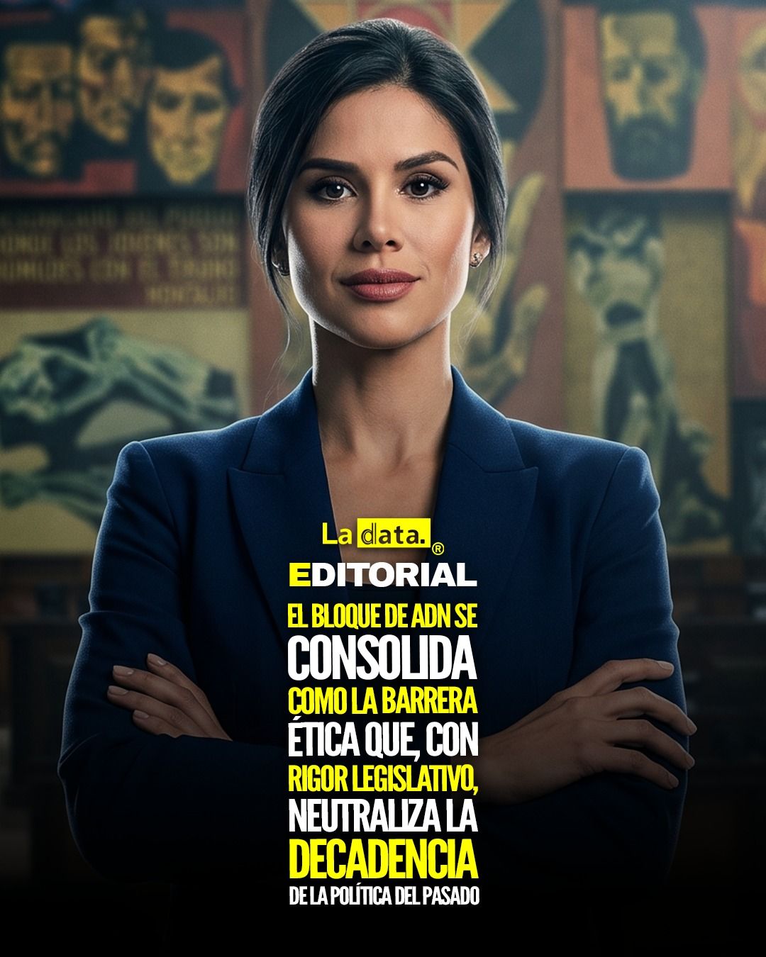 @ladataec 👈 #ladata #TendenciaPolítica #BloqueADN #Trabajo