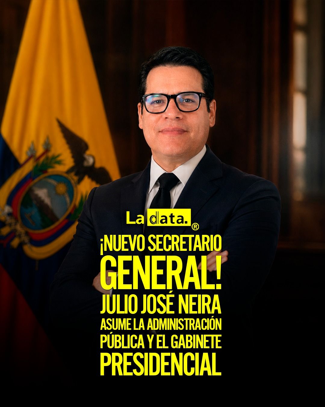 ​@ladataec👈 ​#ladata #TendenciaPolítica #Gobierno #Ecuador #Presidencia