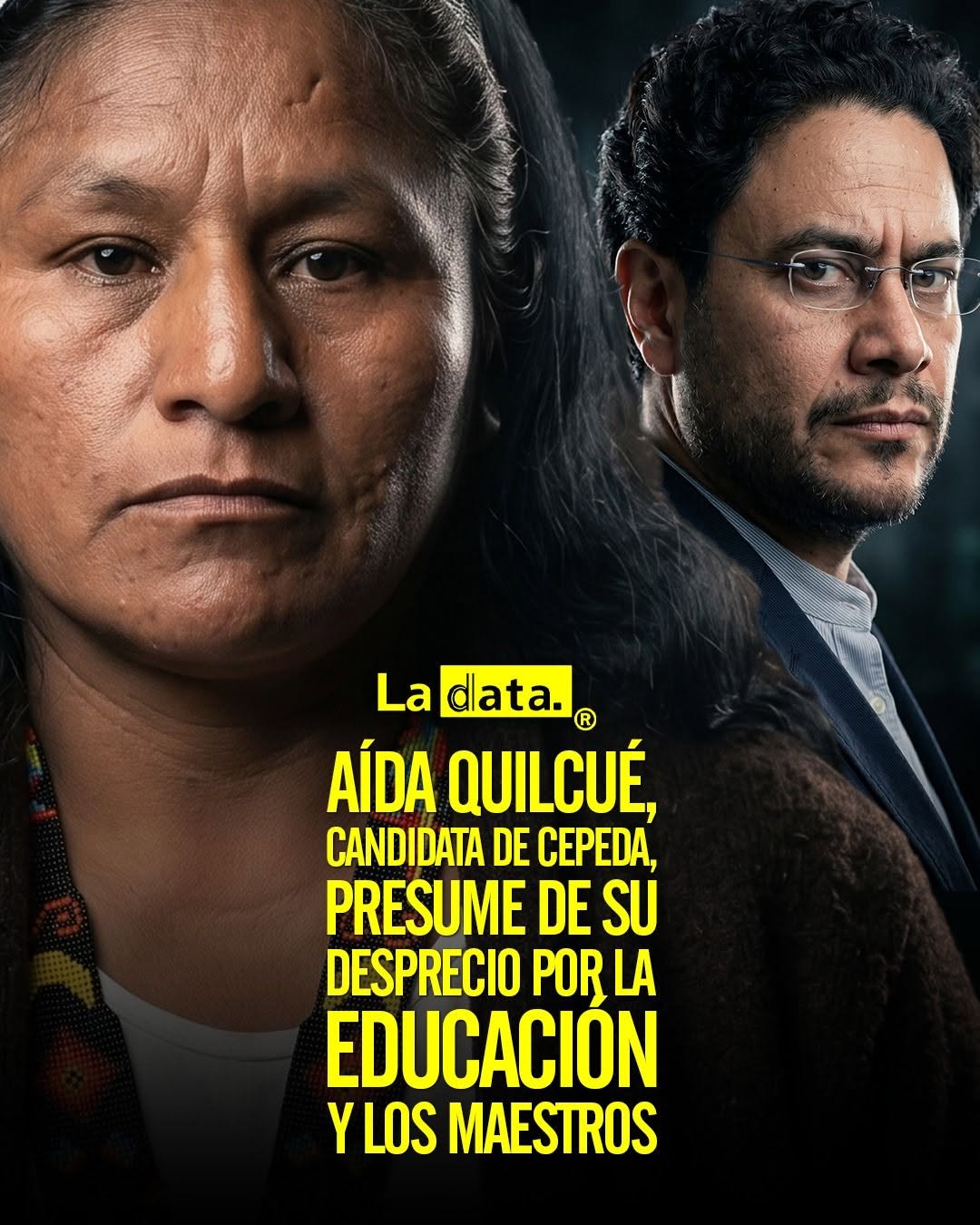 @ladataec 👈  #ladata #TendenciaPolítica #Colombia #AídaQuilcué