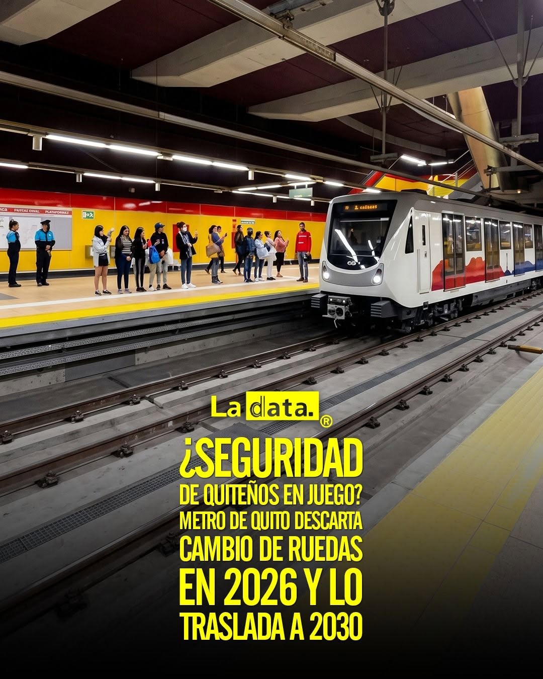 @ladataec👈  #ladata #TendenciaPolítica #Quito #MetroDeQuito