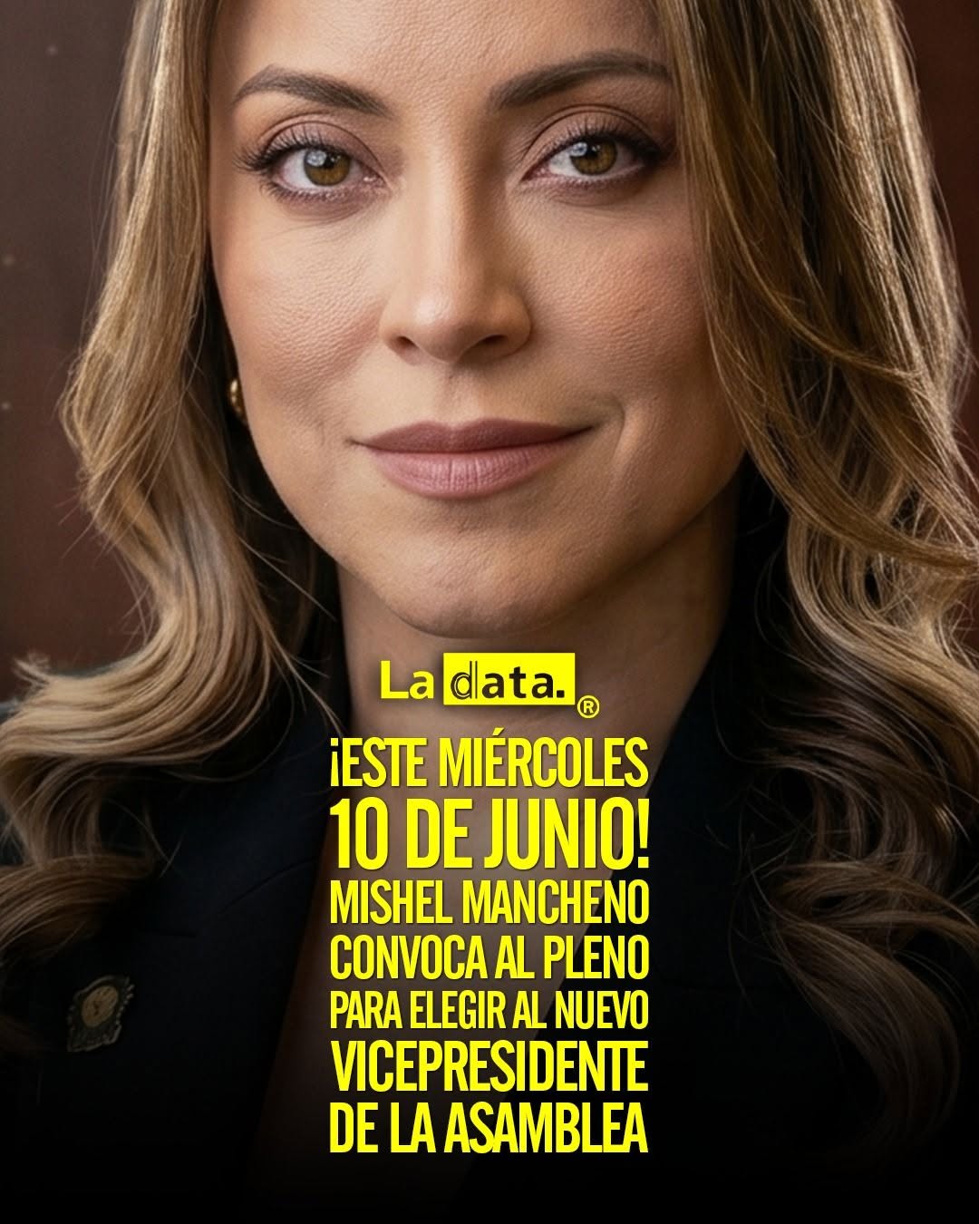 @ladataec👈  #ladata #TendenciaPolítica #AsambleaNacional #MishelMancheno