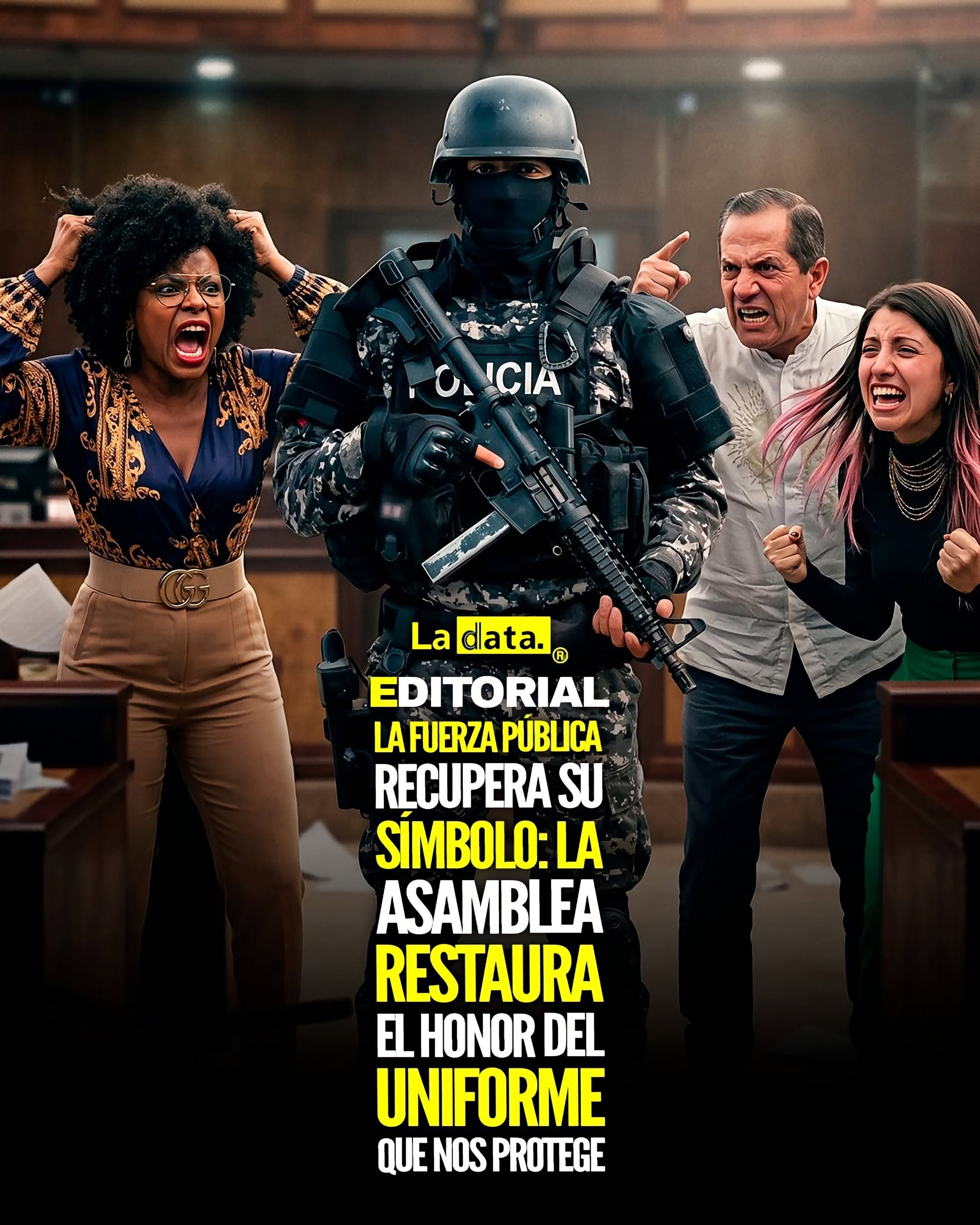 @ladataec 👈  #ladata #TendenciaPolítica #AsambleaNacional #Seguridad