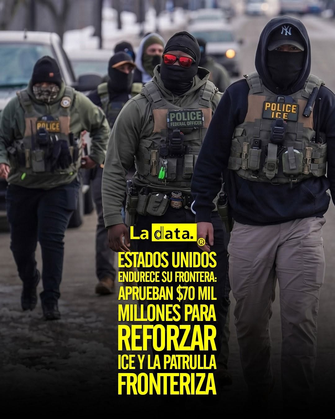 Estados Unidos endurece su frontera: aprueban $70 mil millones para reforzar ICE y la Patrulla Fronteriza