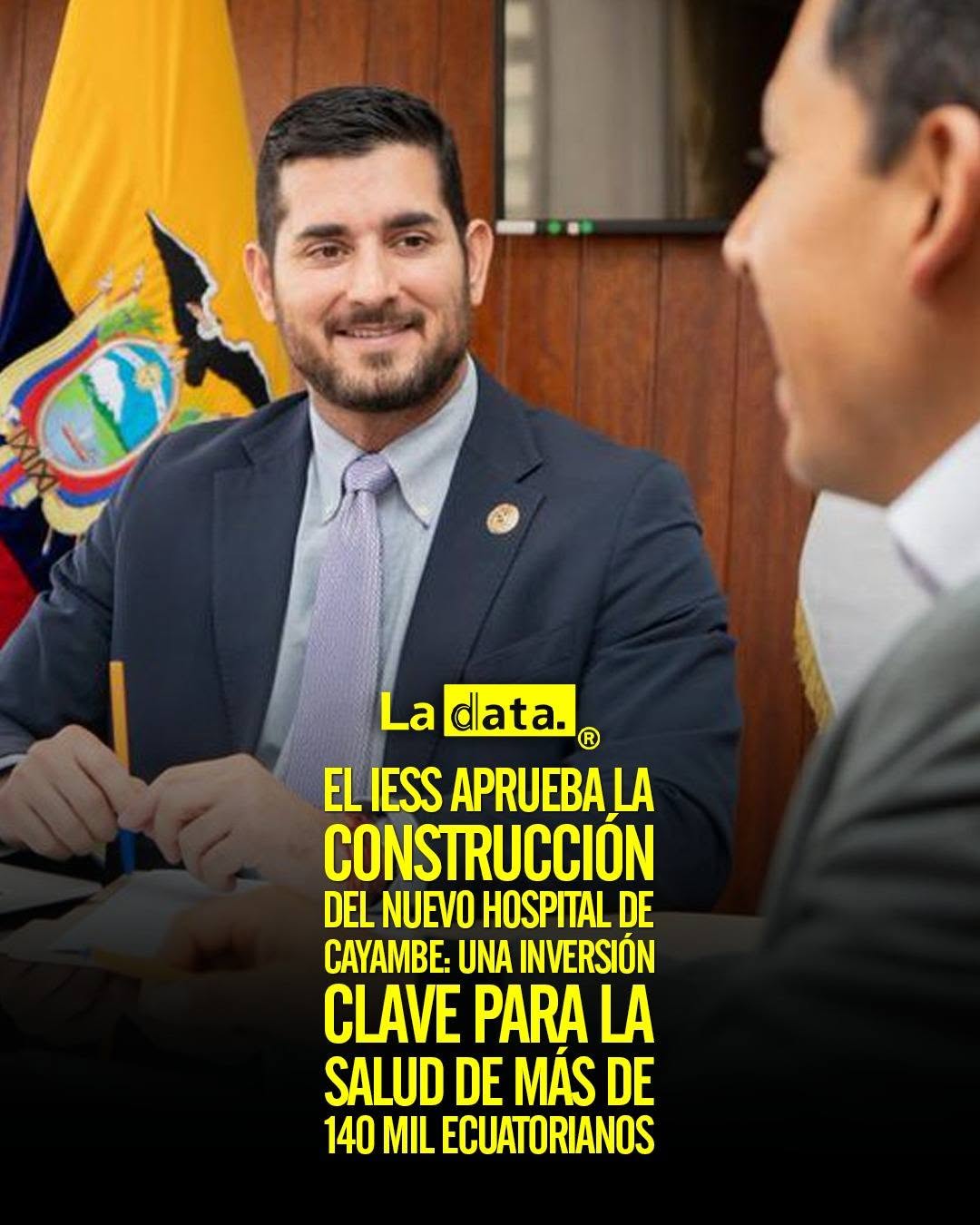 @ladataec 👈 #ladata #TendenciaPolítica #IESS #Cayambe