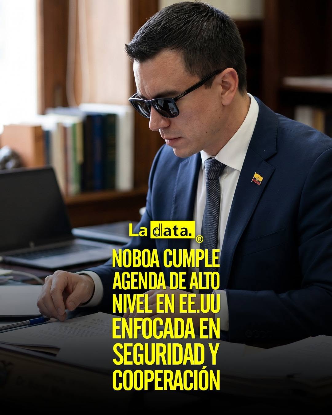 @ladataec👈 #ladata #TendenciaPolítica #DanielNoboa #EEUU