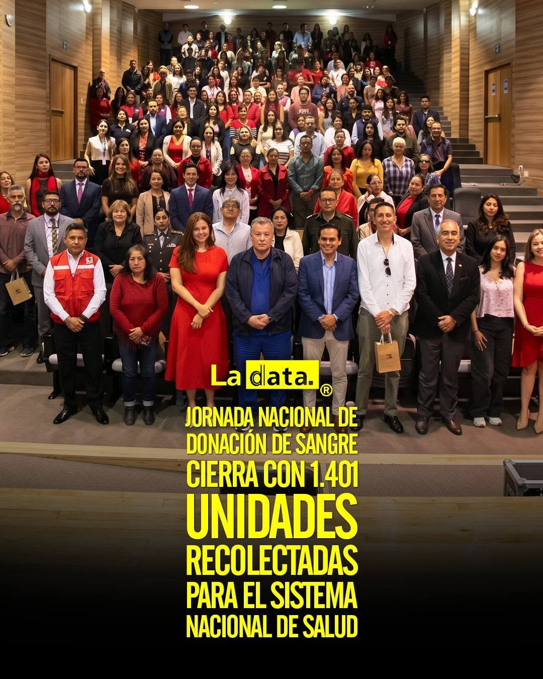 #ladata #TendenciaPolítica #DíaMundialDelDonanteDeSangre #MinisterioSalud