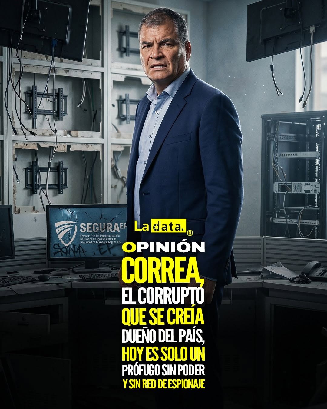@ladataec 👈  #ladata #TendenciaPolítica #RafaelCorrea #Corrupción