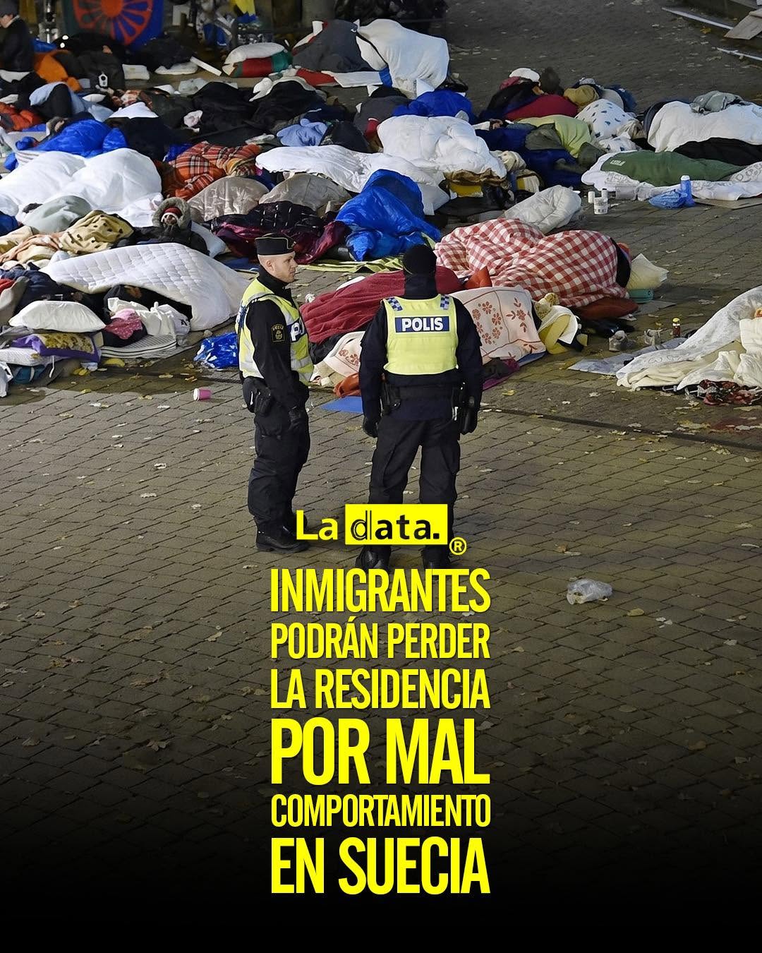 #ladata #TendenciaPolítica #Suecia #Migrantes