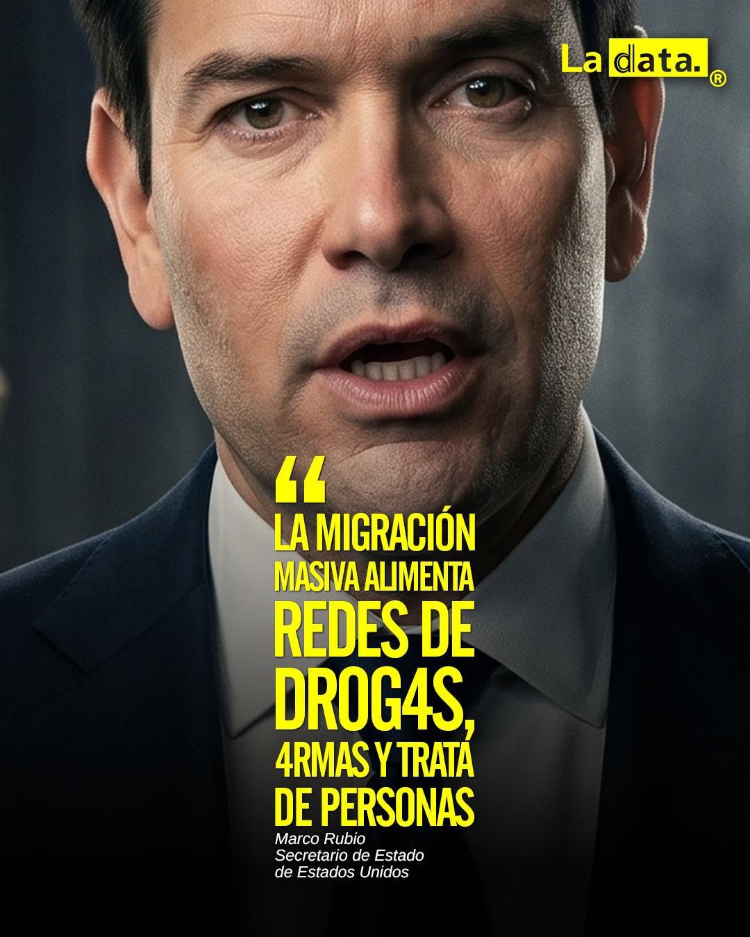 @ladataec👈  #ladata #TendenciaPolítica #MarcoRubio #Migración #EstadosUnidos