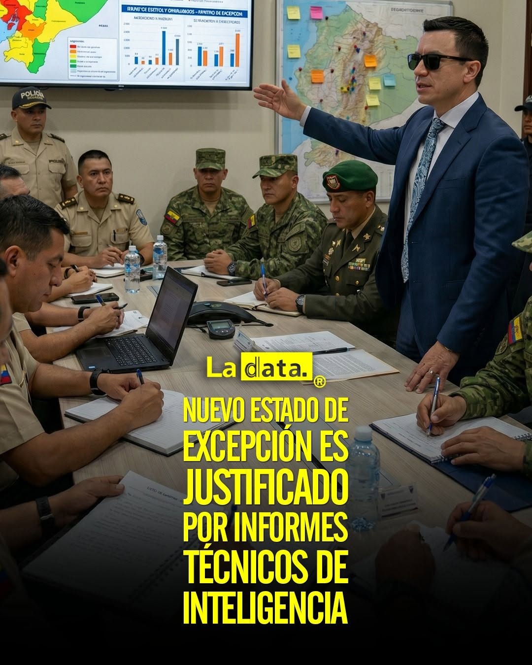 @ladataec👈  #LaData #TendenciaPolitica #DanielNoboa #Seguridad