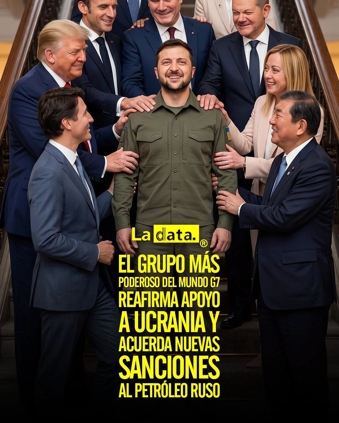 @ladataec👈  #LaData #TendenciaPolítica #G7 #Internacional