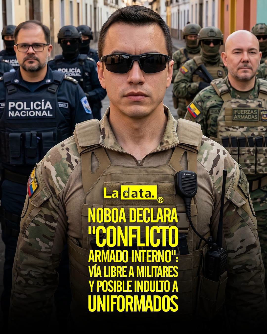 @ladataec👈 #LaData #TendenciaPolítica #DanielNoboa #Seguridad