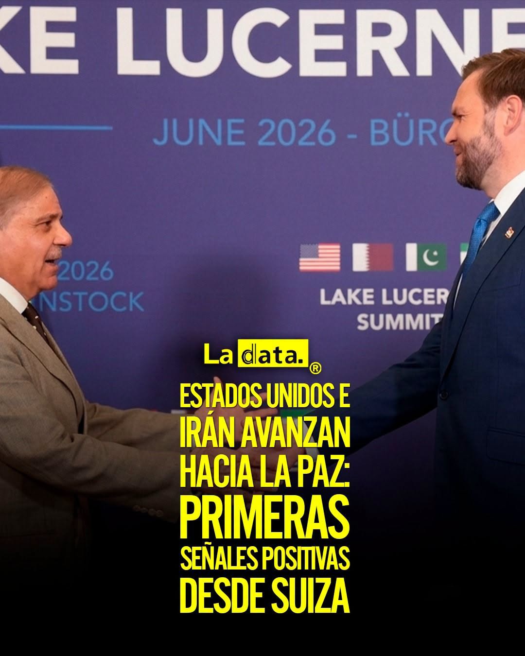 Estados Unidos e Irán avanzan hacia la paz: primeras señales positivas desde Suiza