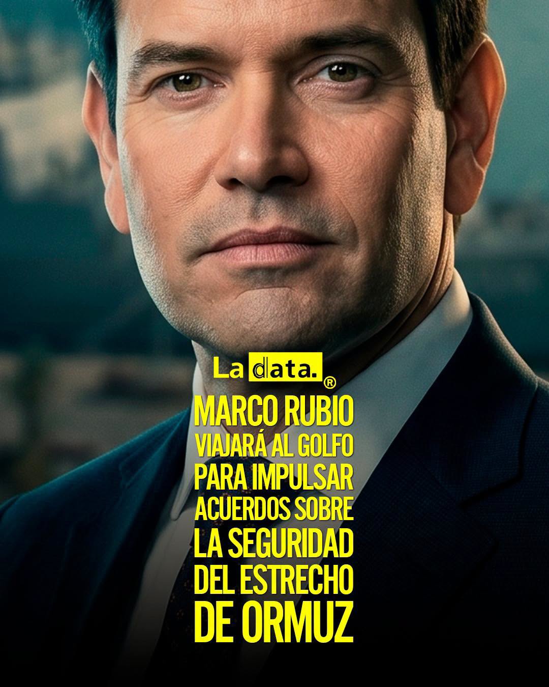 @ladataec👈 #ladata #TendenciaPolítica #MarcoRubio #Ormuz