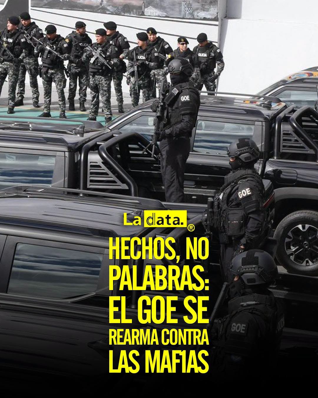 @ladataec 👈 #ladata #TendenciaPolítica #DanielNoboa #Seguridad