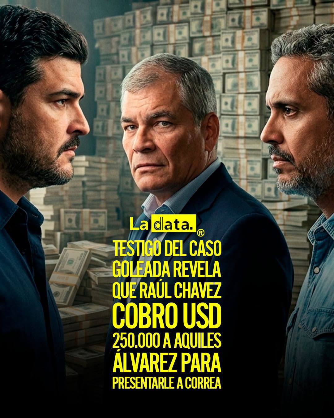 @ladataec👈 #LaData #TendenciaPolítica #CasoGoleada #Política
