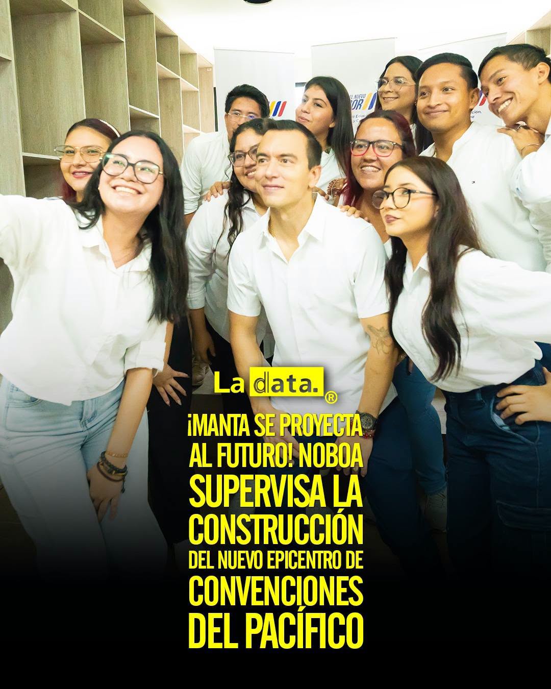@ladataec 👈 #ladataec #tendenciapolitica #danielnoboa #manabi
