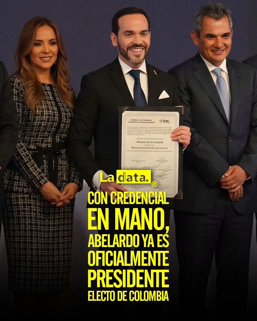 @ladataec👈 #ladata #tendenciapolitica #Colombia #AbelardodelaEspriella