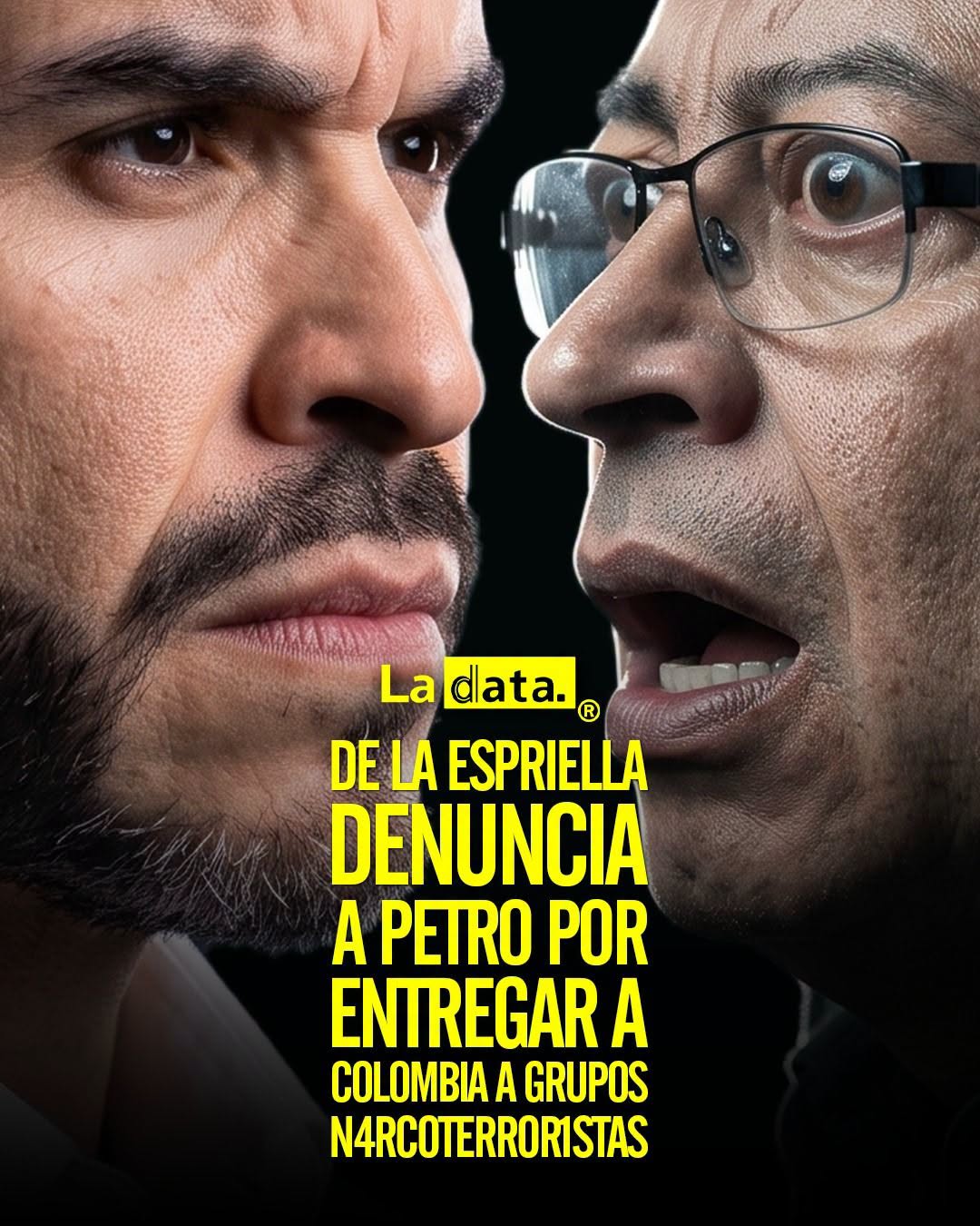 @ladataec 👈  #ladata #TendenciaPolítica #AbelardoDeLaEspriella #GustavoPetro