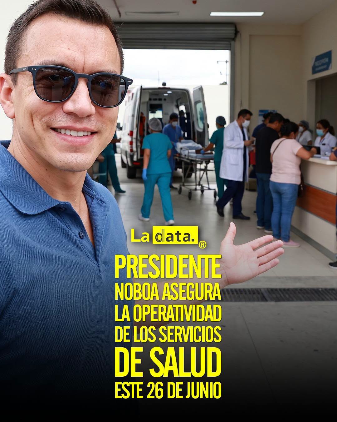 @ladataec  #ladata #TendenciaPolítica #MinisterioSalud #Ecuador