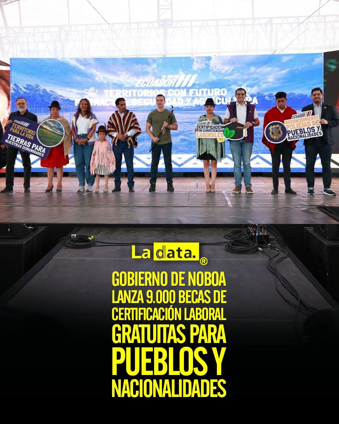 @ladataec  #ladata #TendenciaPolítica #PueblosYNacionalidades #Ecuador