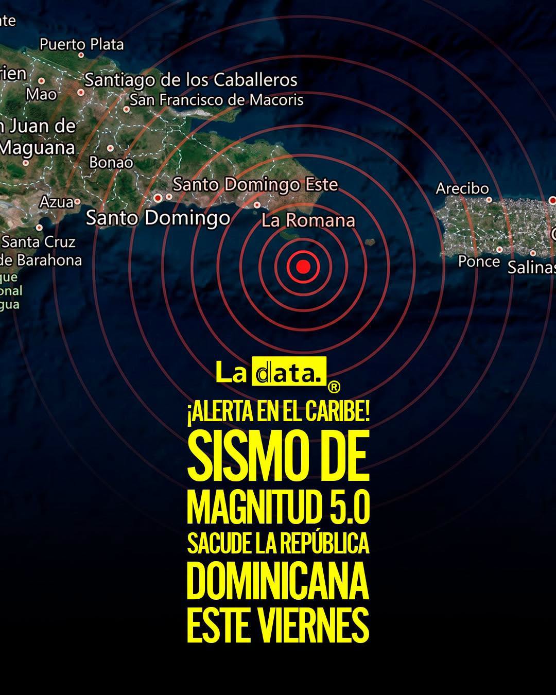 @ladataec 👈 #ladata #TendenciaPolítica #RepúblicaDominicana #Sismo