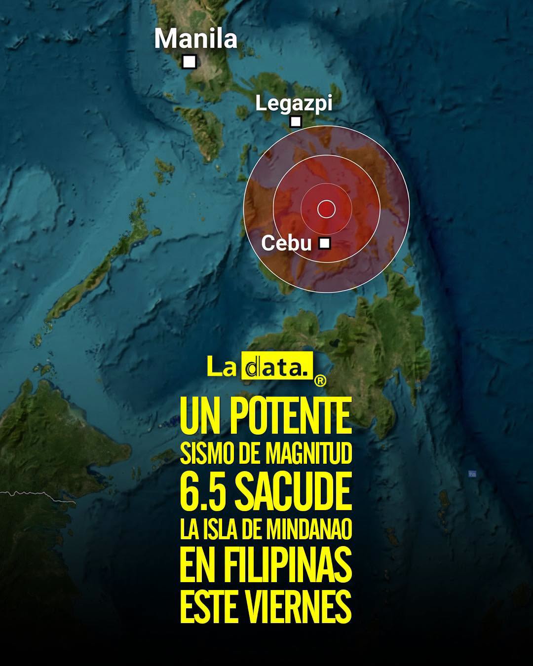 @ladataec 👈 #ladata #TendenciaPolítica #SISMO #Filipinas